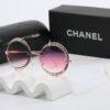 Chanel Soleil Vintage Sunglasses Purple Rose