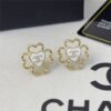 Chanel Stud Earrings In Gold Metal ABF311 B19851 NAFGV