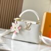 Louis Vuitton Capucines Mini Bag Snow White 21Cm M21416