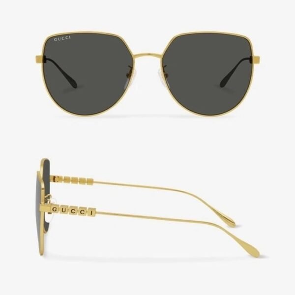 Gucci Butterfly Sunglasses Grey GG1435SA 00158