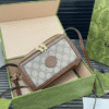 Gucci Gg Supreme Mini Camera Bag Beige 6.7 Inches