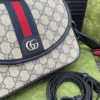 Gucci Ophidia Gg Flap Messenger Bag Beige 10.2 Inches 722117 FAAX3 9789