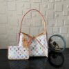 [Premium Quality] – Louis Vuitton Carryall Multicolor White 11.4 Inches M13661
