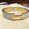 Hermes Clic Clac H Bracelet Blue