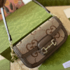 Gucci Horsebit 1955 Mini Bag Brown 9.1 Inches