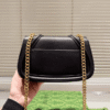 Gucci Blondie Small Shoulder Bag Black 8.7 Inches ‎815715 AAEEX1000