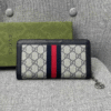 Gucci Ophidia Zip Around Wallet 19.2.0 Inches Brown 523154 96LWG 8745