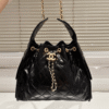 2-257.png Chanel 25 Small Hand Bag Black 13.4 Inches AS5293-B21741-94305