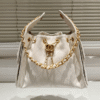 Chanel 25 Small Hand Bag White 13.4 Inches