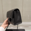 Chanel Classic Square Mini Flap Bag Black 7.9 Inches