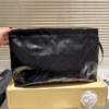 Chanel 22 Horizontal Bucket Bag Black 13.8 Inches