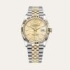 Rolex Datejust 36mm Gold Palm Motif Dial 126233
