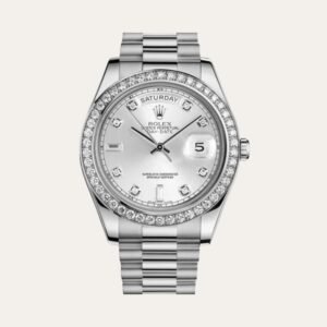 2-34-1.jpg Rolex Day-Date 36mm Silver Dial 118346