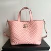 Gucci Betty Medium Tote Bag Pale Pink Matelasse 11 Inches 847387 Aafa1 6823