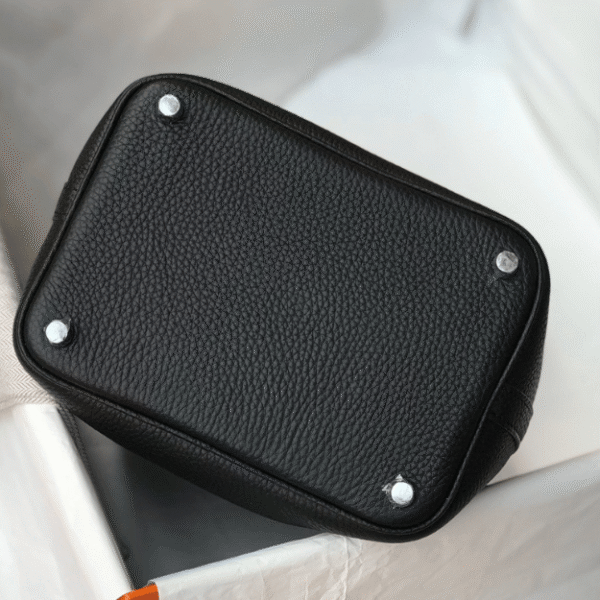 Hermès Picotin Lock Bag Black 7.1 Inches