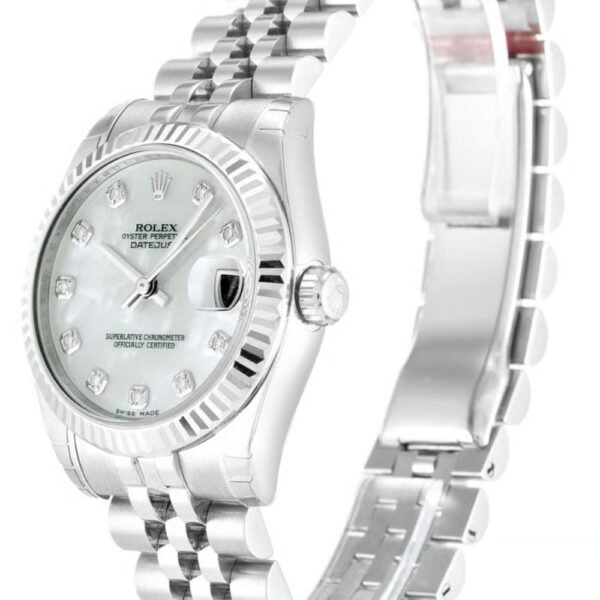 Rolex Lady-Datejust 31mm Mother of Pearl – White Dial 178274