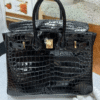 Hermès Birkin Bag Black Crocodile 9.8 Inches