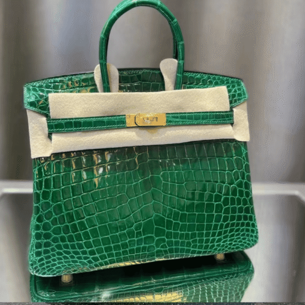Hermès Birkin Bag Green Crocodile 9.8 Inches