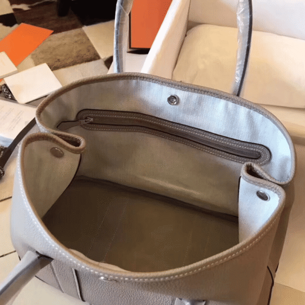 Hermès Garden Party Bag Taupe 11.8 Inches