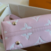 Louis Vuitton Carryall PM Bicolor Monogram Empreinte Pink Quartz 11.6 Inches M14209