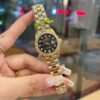 Rolex Lady Datejust 28 Diamond Dial 18K Gold In Black 28Mm