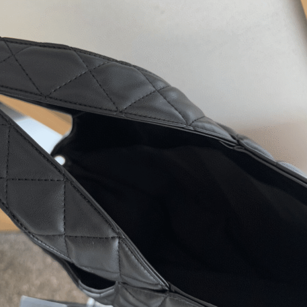 Saint Laurent Icare Maxi Shopping Bag Black 13.8 Inches 698651Aaang1000