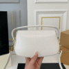 Saint Laurent Voltaire Shoulder Bag Mini White 8.3 Inches