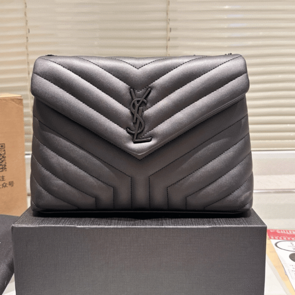 Saint Laurent Loulou Bag Black 11.8 Inches