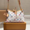 Louis Vuitton Carryall BB Multicolor White 9.8 Inches