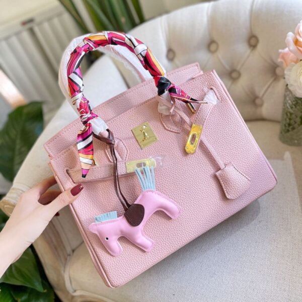 2-5.jpg Hermes Birkin 30 Togo Leather Gold Hardware Light Pink 11.8 Inches