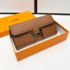 Hermès Constance Long Wallet Brown 7.5 Inches