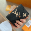 2-531 Louis Vuitton Victorine Wallet Bicolor Black/Beige 4.7 Inches M80969