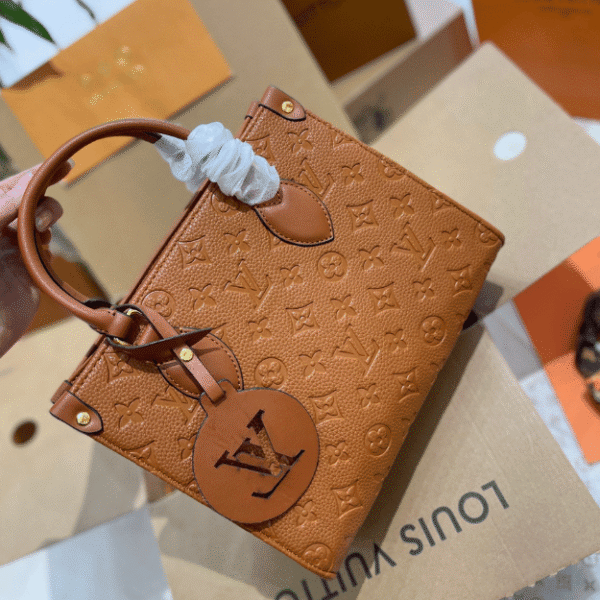 Louis Vuitton Onthego PM Brown Monogram 9.8 Inches
