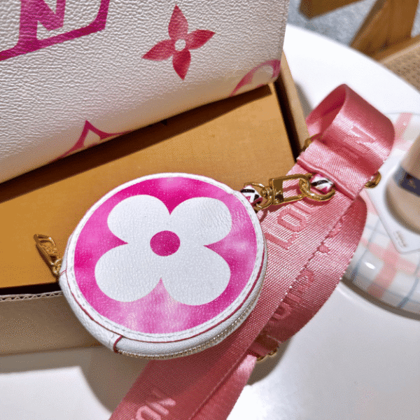 Louis Vuitton Onthego PM Summer Limited Edition Pink 9.8 Inches