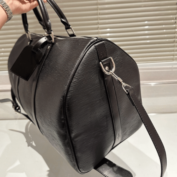 Louis Vuitton Keepall 50 Black 19.7 Inches