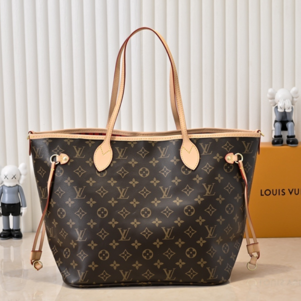 Louis Vuitton Neverfull Bandoulière Inside Out MM Red 12.2 Inches M12779