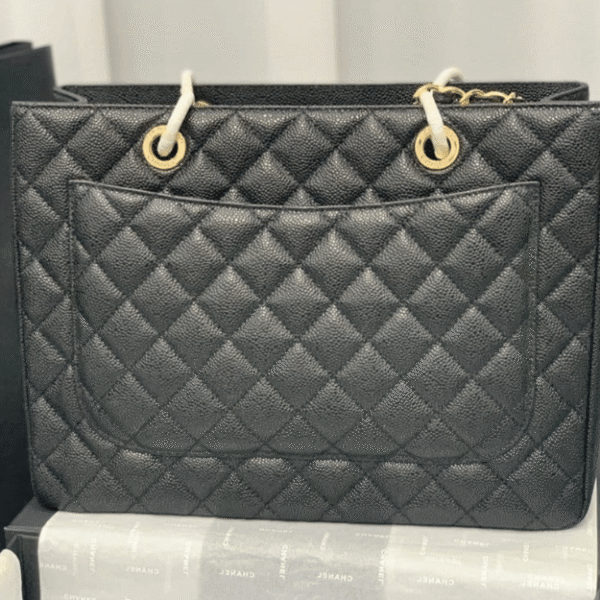 Chanel Bolsa Grand Tote Black 13.0 Inches A50995