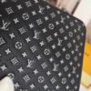 Louis Vuitton Zippy Round Long Wallet Nanogram Black 7.7 Inches M82233