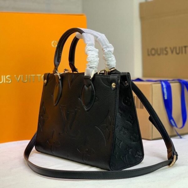 Louis Vuitton Onthego PM Black 9.8 Inches M45653
