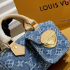 Louis Vuitton Nano Speedy Denim Blue 6.3 Inches M82950