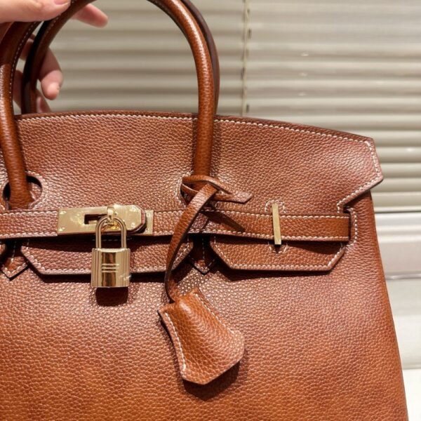 Hermes Birkin 30 Barenia Faubourg Fauve Gold Hardware Brown 30Cm