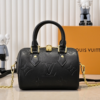 Louis Vuitton Speedy Bandouilière 20 Black 8.1 Inches M58953