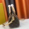 240 Louis Vuitton Speedy Bandouilière 20 Brown 8.1 Inches M46234