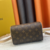 242 Louis Vuitton Speedy Bandouilière 20 Brown 8.1 Inches M46234