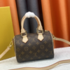 243 Louis Vuitton Speedy Bandouilière 20 Brown 8.1 Inches M46234