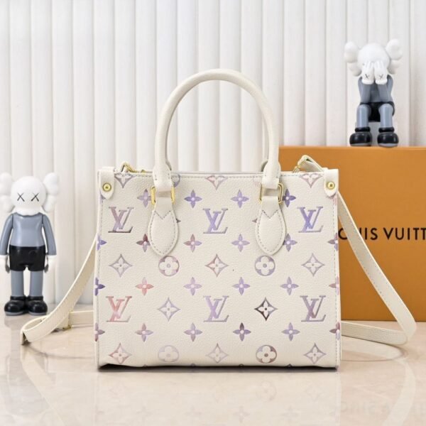 Louis Vuitton Onthego PM Cream 9.8 Inches M25770