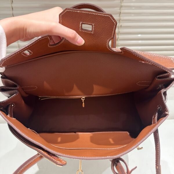 Hermes Birkin 30 Barenia Faubourg Fauve Gold Hardware Brown 30Cm