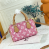 Louis Vuitton Nano Speedy Monogram Denim Pink 8.1 Inches M82951