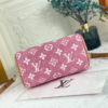 Louis Vuitton Nano Speedy Monogram Denim Pink 8.1 Inches M82951