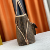 266-1 Louis Vuitton Neverfull MM Monogram Empreinte With Pouch Pocket Brown 12.2 Inches M20921